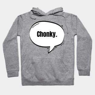 Chonky Text-Based Speech Bubble Hoodie